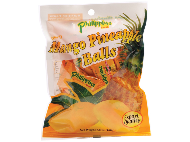 Gedroogde Mango- & Ananasbolletjes