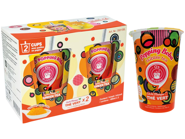 Boisson Boba Litchi & Mangue