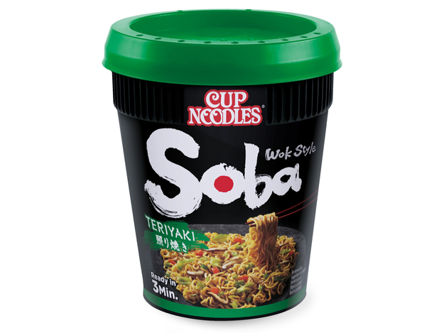 Nouilles Instantanées Soba Teriyaki