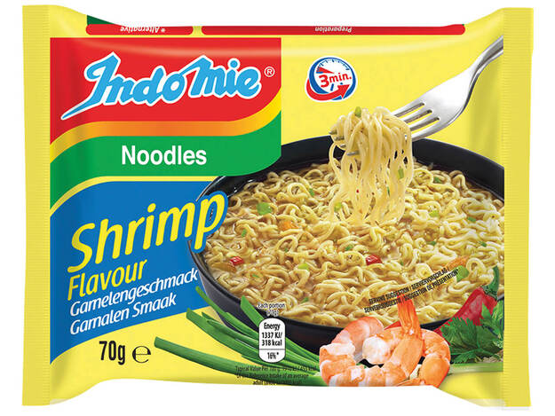 Instant Noodles Shrimp