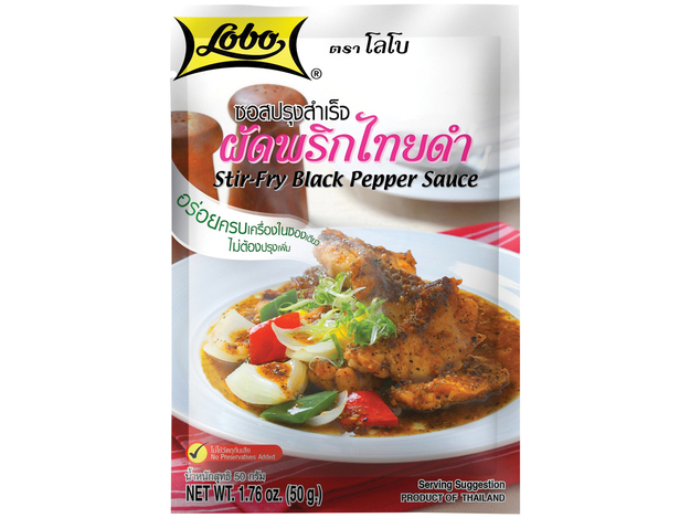 Sauce au Poivre Noir pour Wok