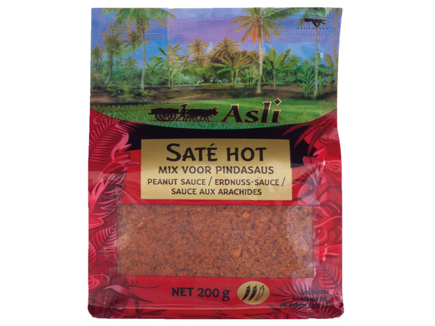 Préparation de Sauce Satay (Épicé)