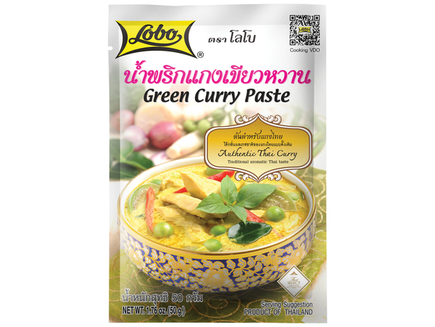 Pâte de Curry Vert