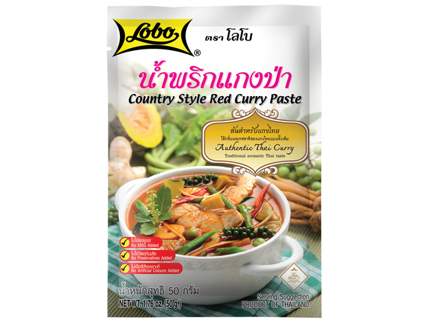 Pâte de Curry Rouge Style Campagnard