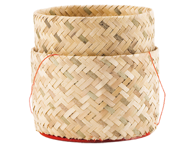 Boite Bambou pour Riz Gluant (Ø 13 cm)