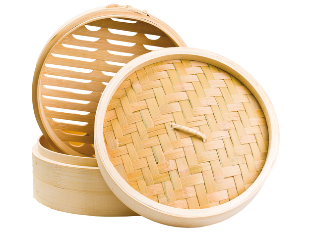 Panier Vapeur en Bambou (Ø 15 cm)