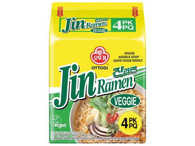 Nouilles Instantanées Jin Ramen Légumes