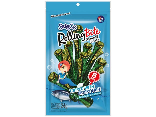 Seaweed Snack Roll with Fish