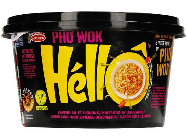 Instant Noodles Pho Wok Onion Garlic