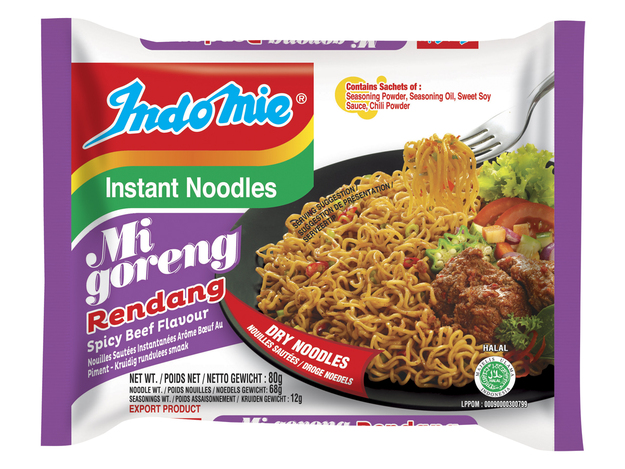 Instant Noodles Mi Goreng Rendang