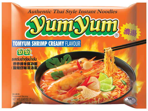 Nouilles Inst. Tom Yum Crevettes Crème