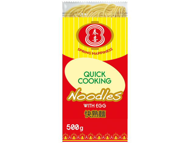 Quick Cooking Noodles with Egg