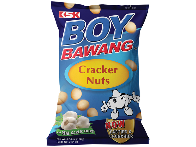 Coated Peanuts with Garlic Flavour