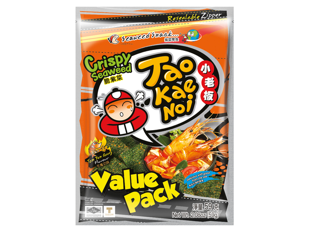 Zeewiersnack Tom Yum Goong (Value Pack)