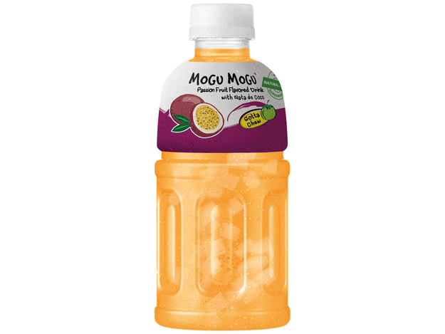 Passion Fruit Drink with Nata de Coco