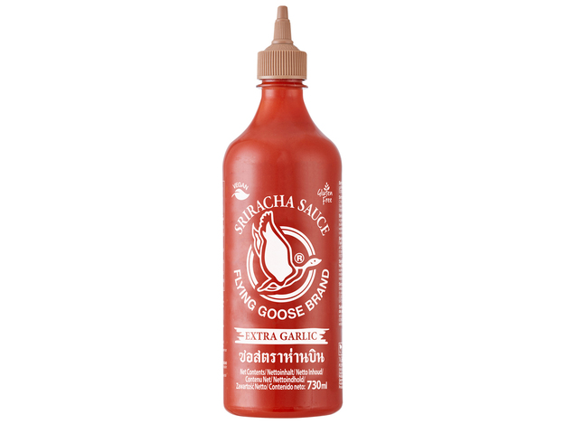 Sriracha Chilisaus met Knoflook