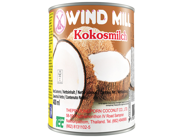 Lait de Coco (14% de Matières Grasses)