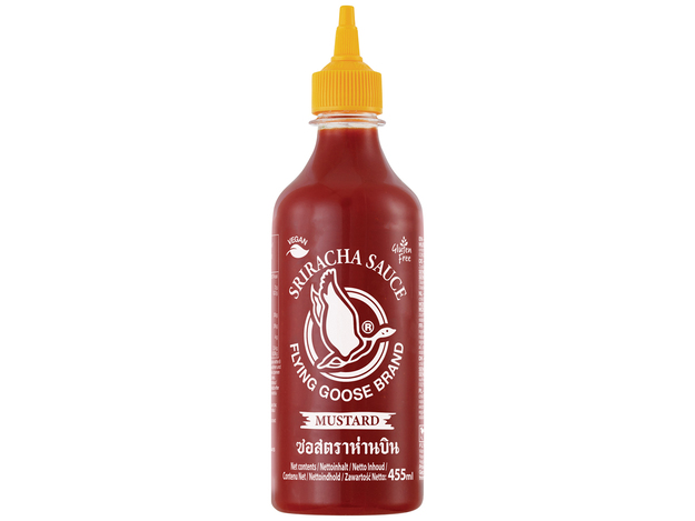 Sriracha Chilisaus met Mosterd