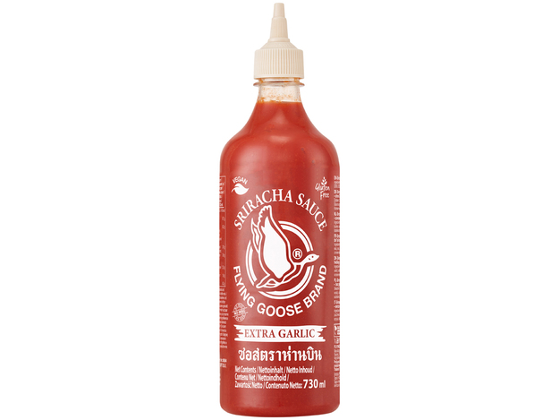 Sauce au Piment Sriracha Ail sans MSG