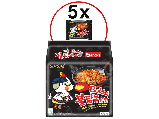 Nouilles Instantanées Poulet Piquantes