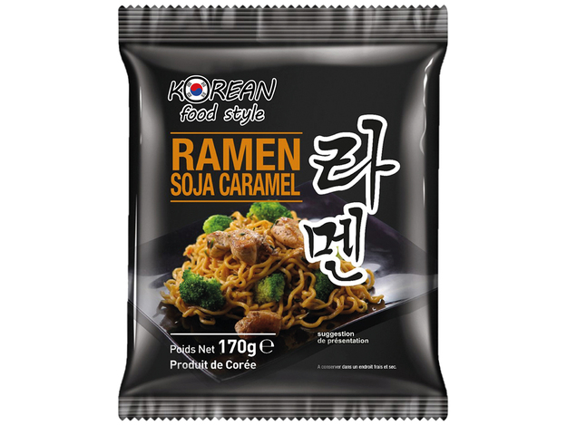 Pre Cooked Noodles Soy Caramel