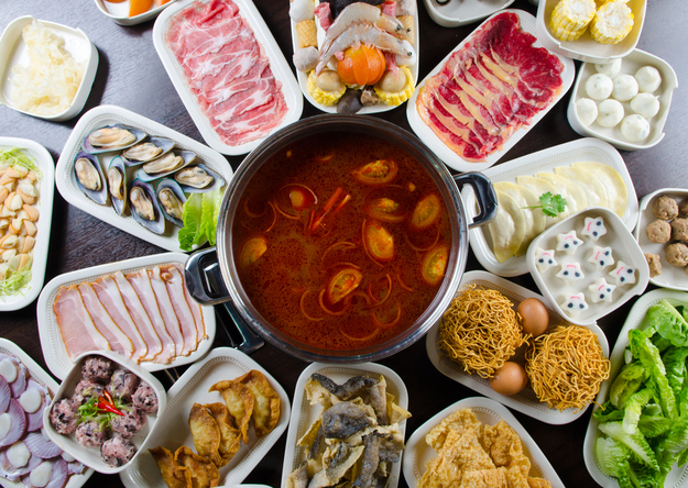 Base de soupe au goût de tomate pour hotpot