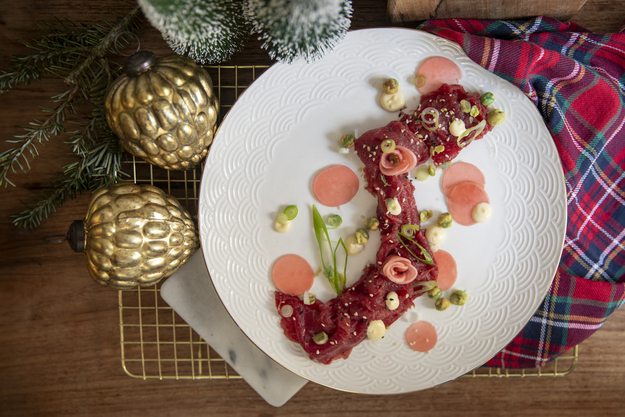 Aziatische carpaccio