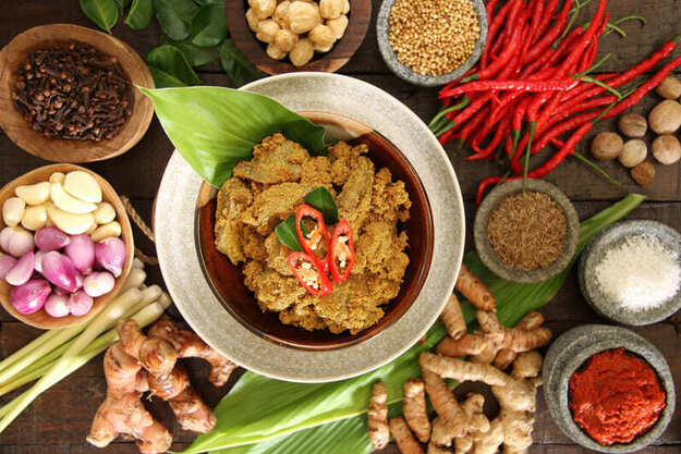 Rendang, simple et délicieux