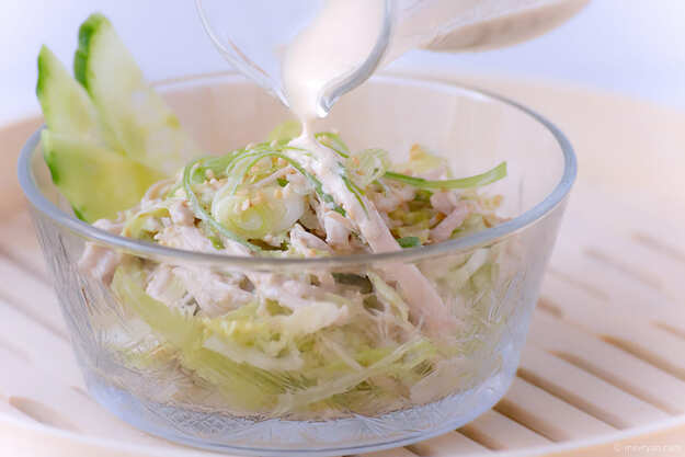 Sesam kip salade