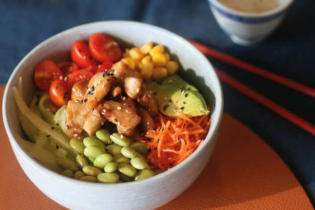 Poulet teriyaki de Pokebowl