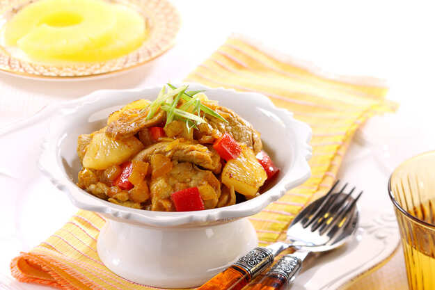stir fried thai pork loin