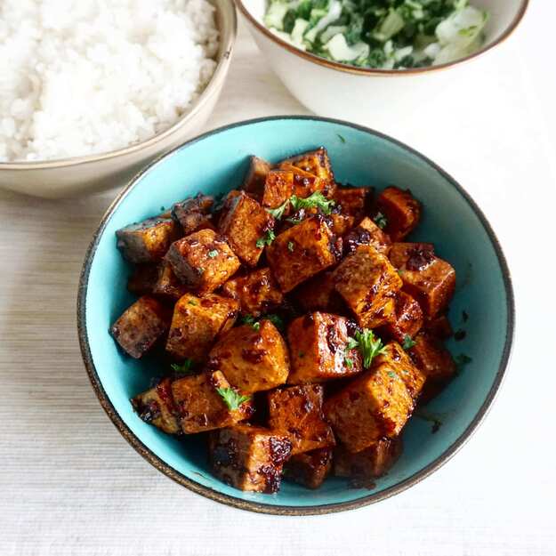 Surinaamse Ketjap Tofu