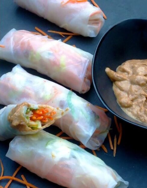 Rouleaux végétaliens
