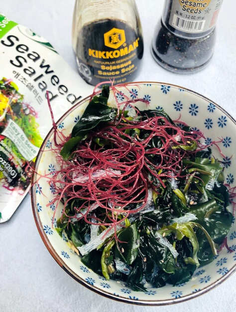 salade d'algues