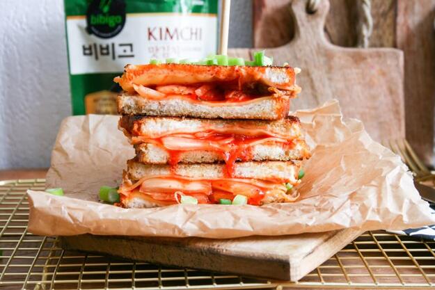Kimchi Grilled Cheese