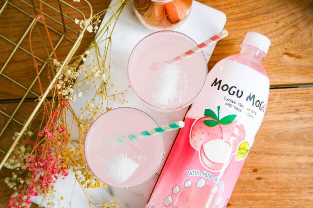 Mogu Mogu Lychee mocktail
